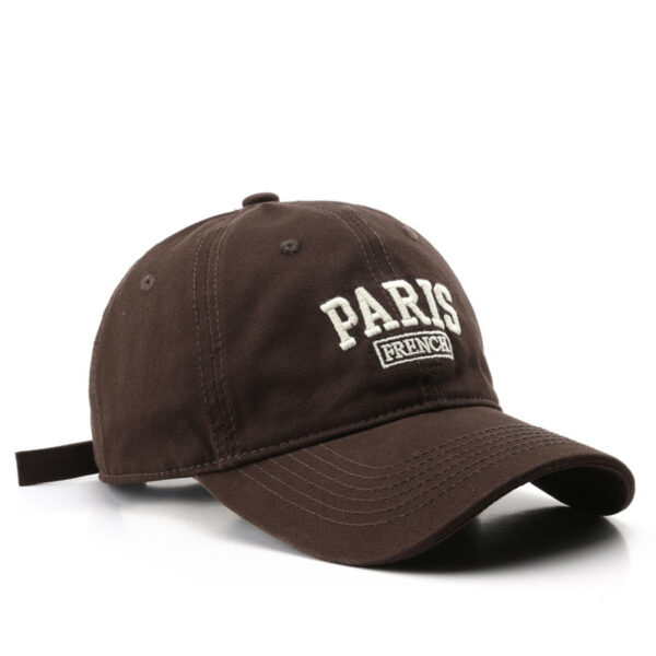 Vintage Unstructured Cotton Embroidered Sports Dad Hat for Men - Image 2
