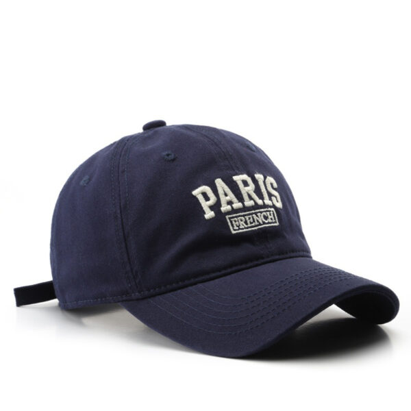 Vintage Unstructured Cotton Embroidered Sports Dad Hat for Men - Image 6