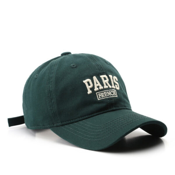 Vintage Unstructured Cotton Embroidered Sports Dad Hat for Men
